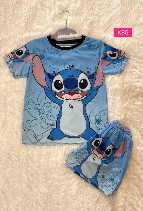 STITCH BLUE (SIZE 5-8YRS & SIZE 9-12YRS)