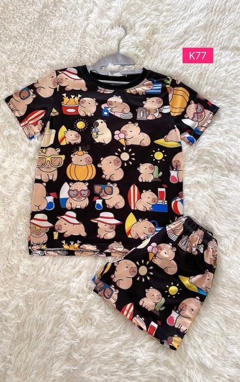 CAPYBARA BLACK (SIZE 5-8YRS & SIZE 9-12YRS)
