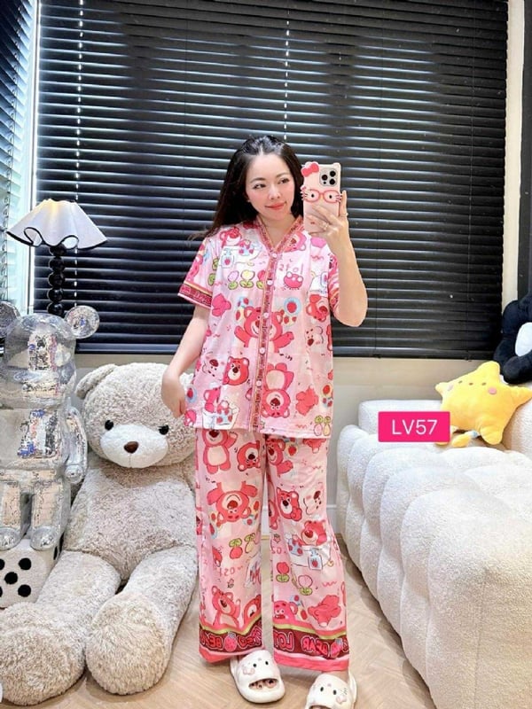 Lotso V Neck Long Pant (Bust 120cm)