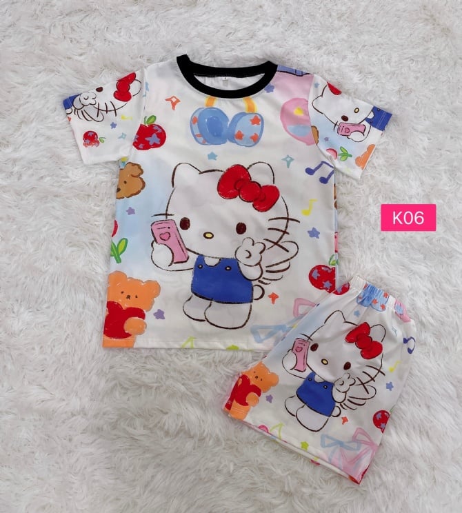 Kitty cute (Size 5-8yrs & 9-12yrs old)