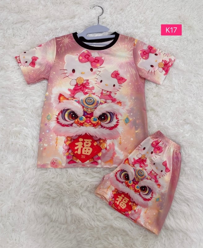 Kitty new year (Size 5-8yrs & 9-12yrs old)
