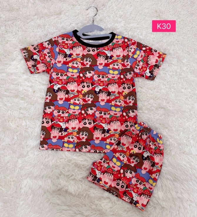 Shin Chan family (Size 5-8yrs & 9-12yrs old)