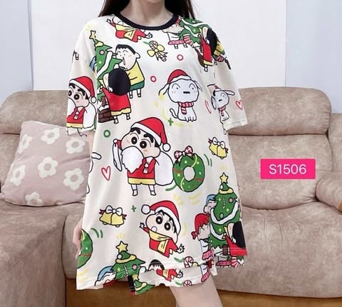 SHIN CHAN CHRISMAS  (SIZE BUST 120CM & BUST 130CM)