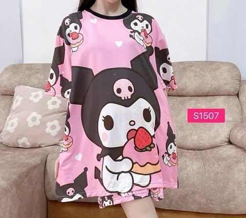 KUROMI DONUT  (SIZE BUST 120CM & BUST 130CM)