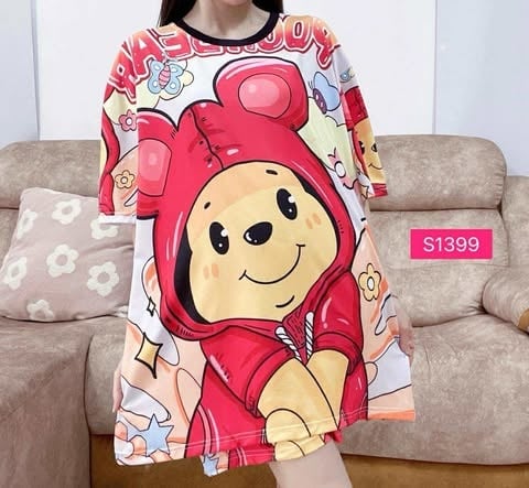 POOH IN JACKET  (SIZE BUST 120CM & BUST 130CM)