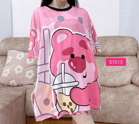LOTSO MILK TEA  (SIZE BUST 120CM & BUST 130CM)