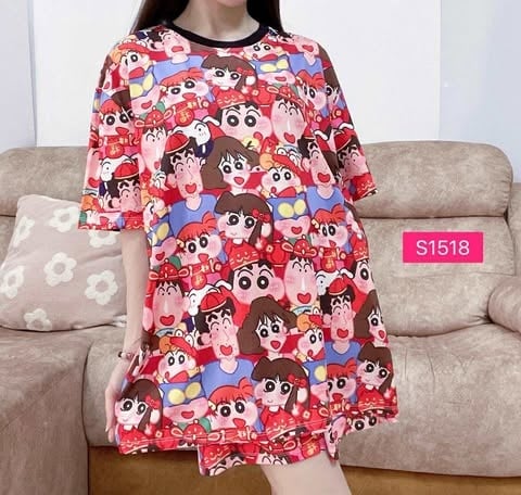 SHIN CHAN FAMILY NEW YEAR  (SIZE BUST 120CM & BUST 130CM)
