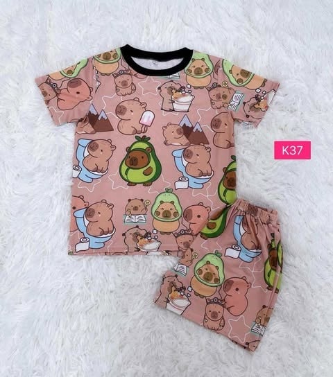 CAPYBARA BROWN KIDS (SIZE 5-8YRS & 9-12YRS OLD)