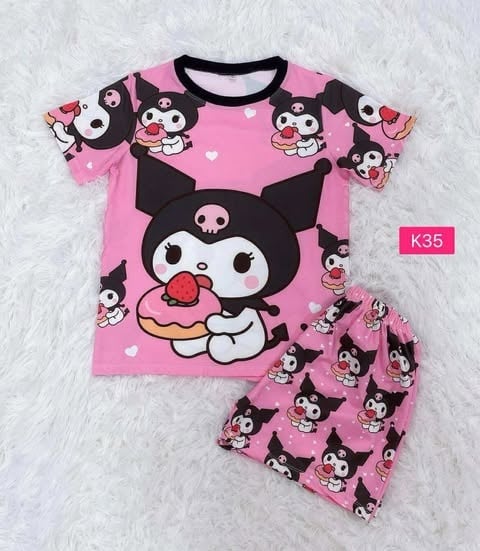 KUROMI DONUT (SIZE 5-8YRS & 9-12YRS OLD)