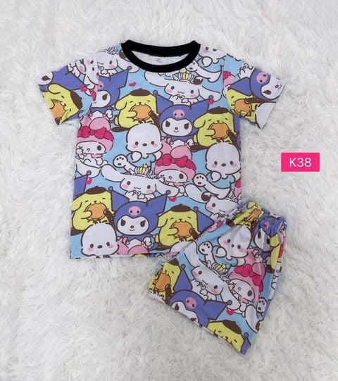 SANRIO BLUE (SIZE 5-8YRS & 9-12YRS OLD)