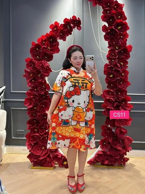 CHEONGSAME DRESS KITTY