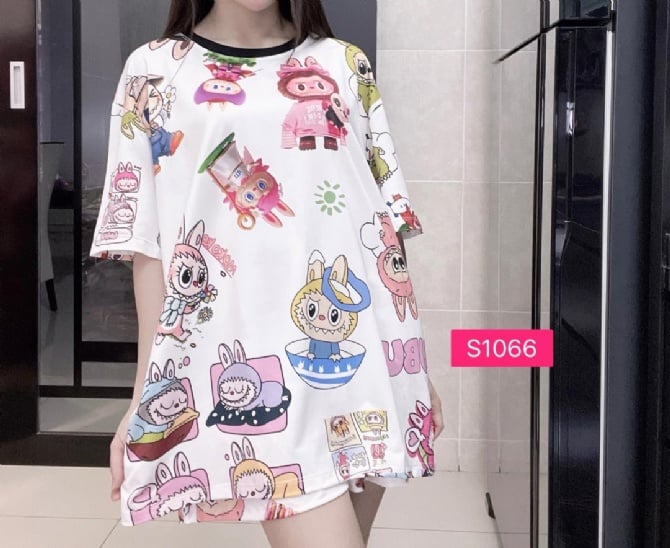 Labubu  With Fashion White Color (Bust 120cm)