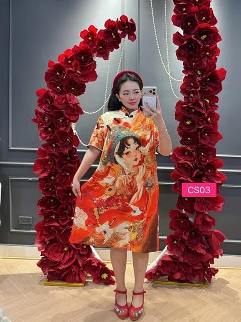 CHEONSAME DRESS CHINA GIRL