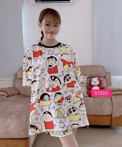 SHIN CHAN NEW WHITE (SIZEBUST 120CM & BUST 130CM)