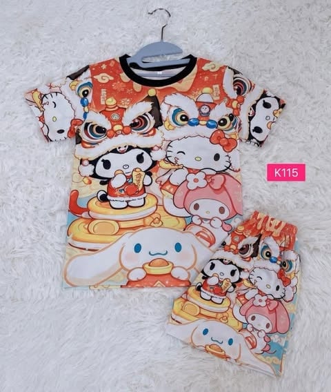SANRIO NEW YEAR (SIZE 5-8YRS & 9-12YRS)