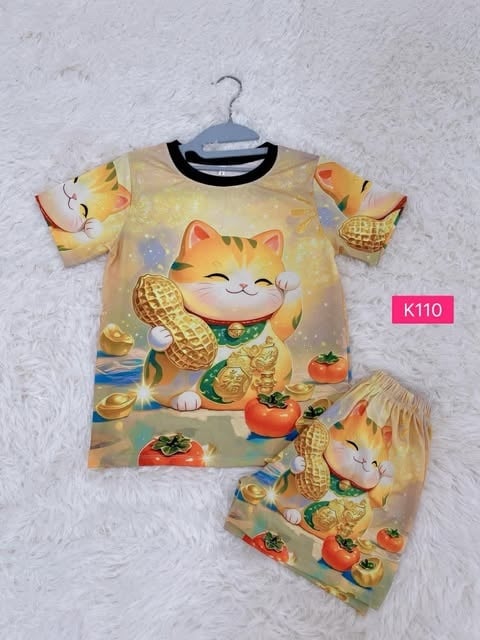 LUCKY CAT (SIZE 5-8YRS & 9-12YRS)