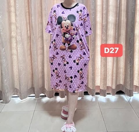 MICKEY PURPEL DRESS