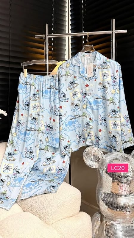 STITCH SET LONG PANT LONG SLEEVER (BUST 130CM)