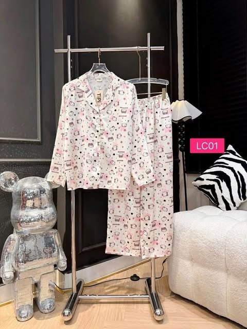 KITTY SET LONG PANT LONG SLEEVER (BUST 130CM)