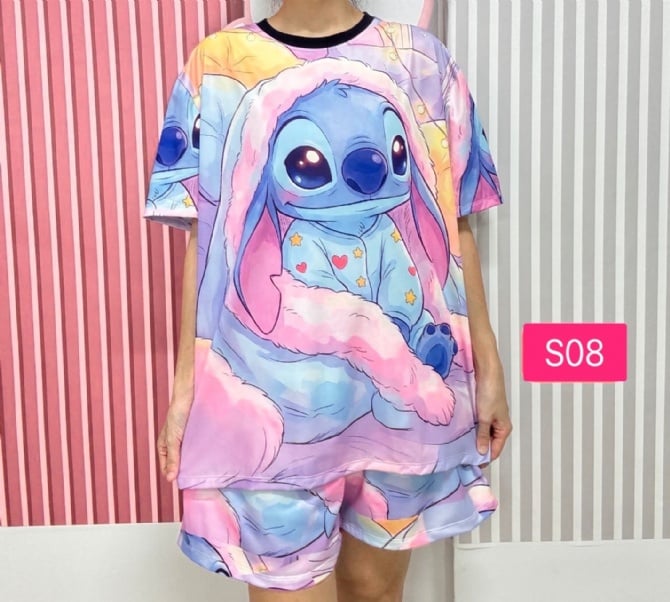 Stitch in bed  (free size,bust 120cm)