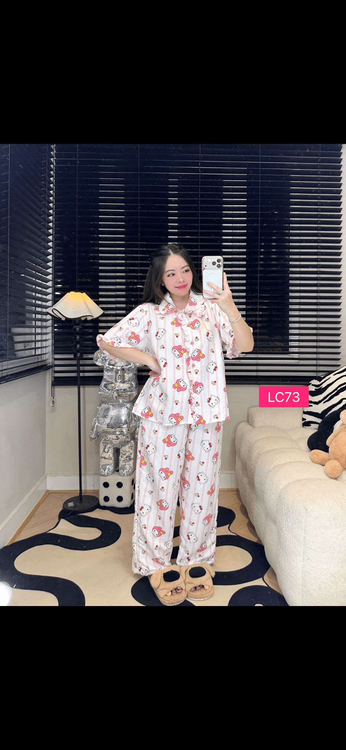 Lady Set Long Pan Melody (Free Size , Bust 120cm)