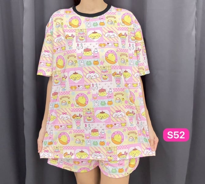Puding Set Short Pant (Bust 120cm&130cm)