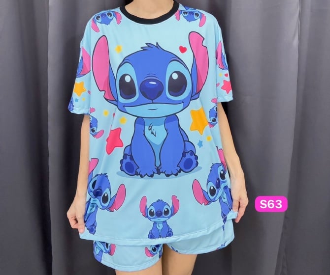 Stitch Star Set Short Pant (Bust 120cm&130cm)