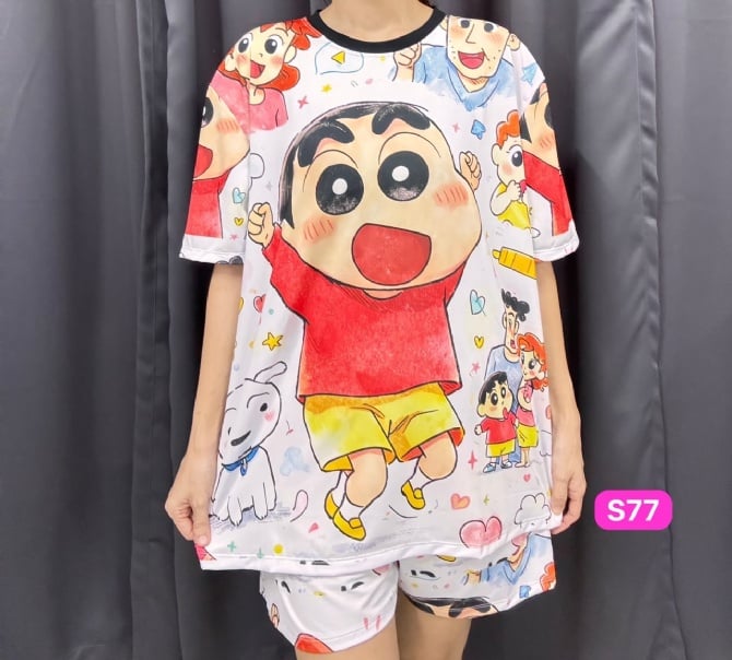 Shin Chan set short pant