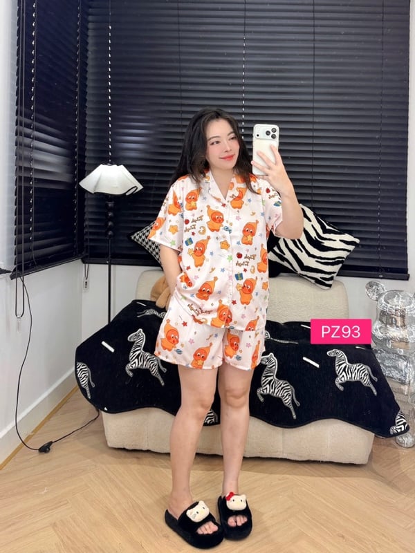 Stwinkel pizama set short pant (free size)