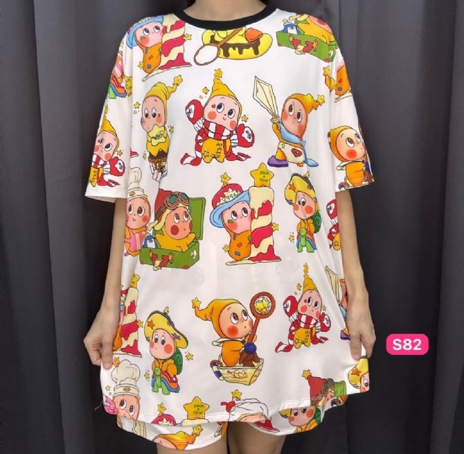 TWINKLE SET Short Pant (Bust 120cm & Bust 130cm)