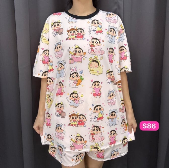 SHIN CHAN SET Short Pant (Bust 120cm & Bust 130cm)