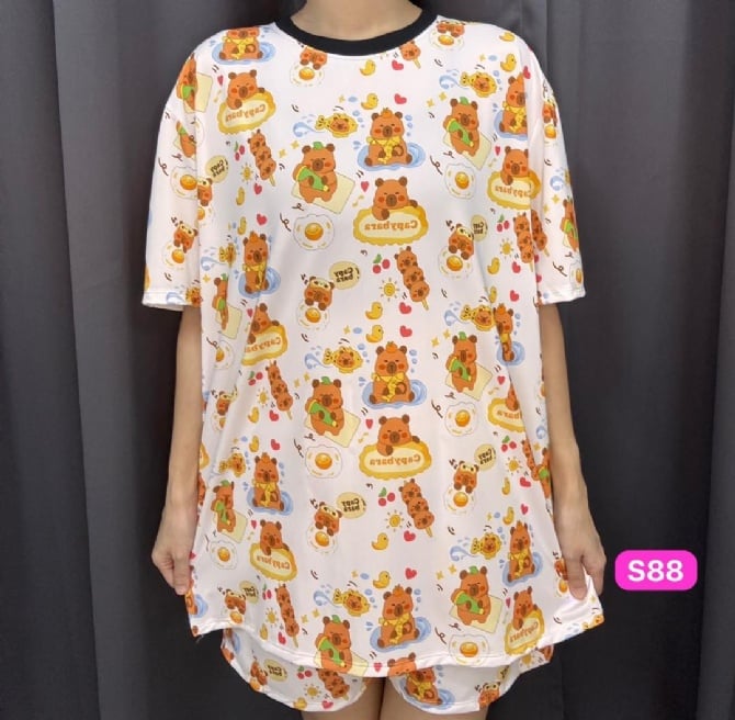 CAPIBALA SET Short Pant (Bust 120cm & Bust 130cm)