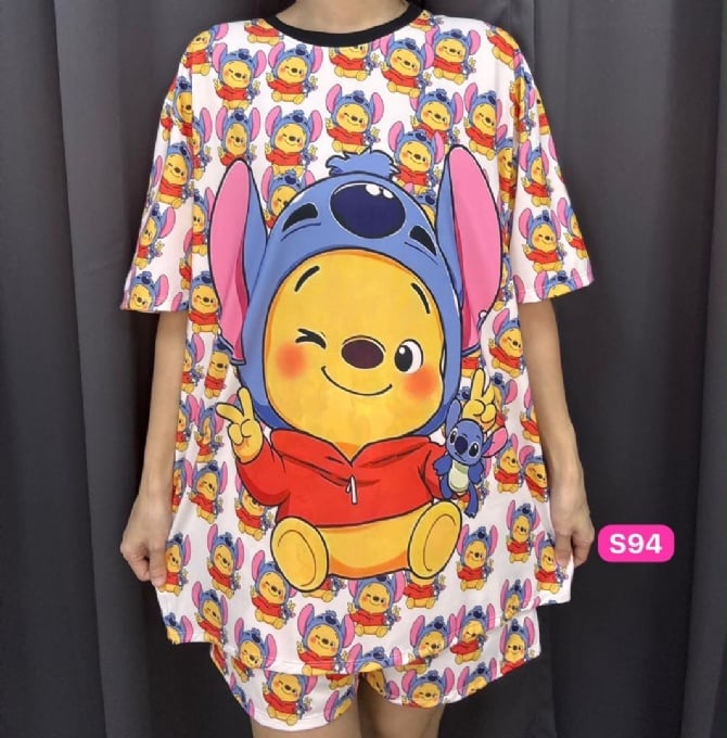STITCH SET Short Pant (Bust 120cm & Bust 130cm)