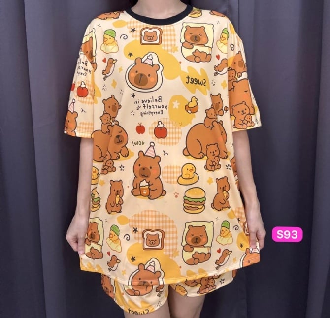 CAPIBALA SET Short Pant (Bust 120cm & Bust 130cm)