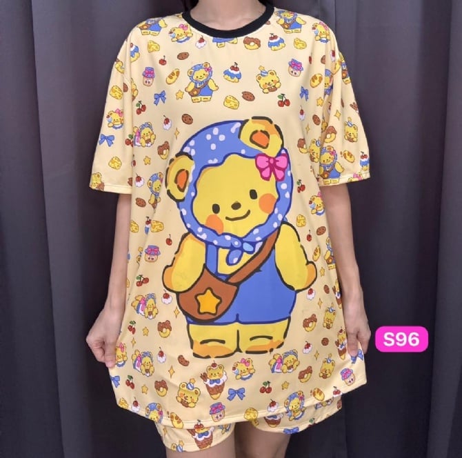 BUTTERBEAR SET Short Pant (Bust 120cm & Bust 130cm)