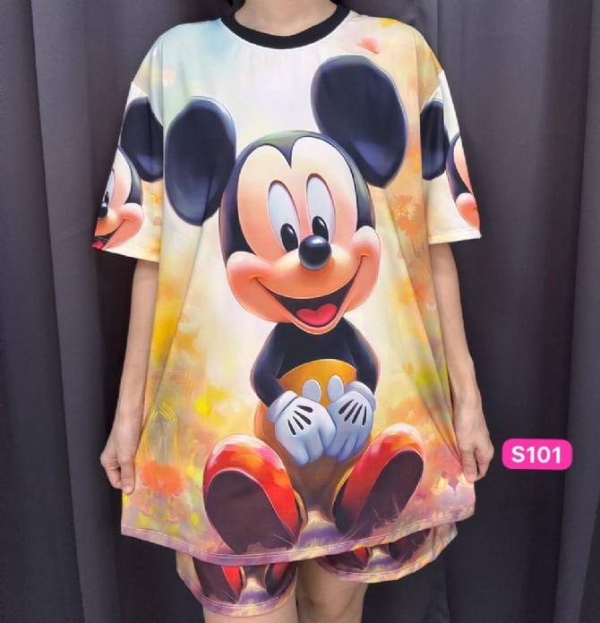 MICKEY SET Short Pant (Bust 120cm & Bust 130cm)
