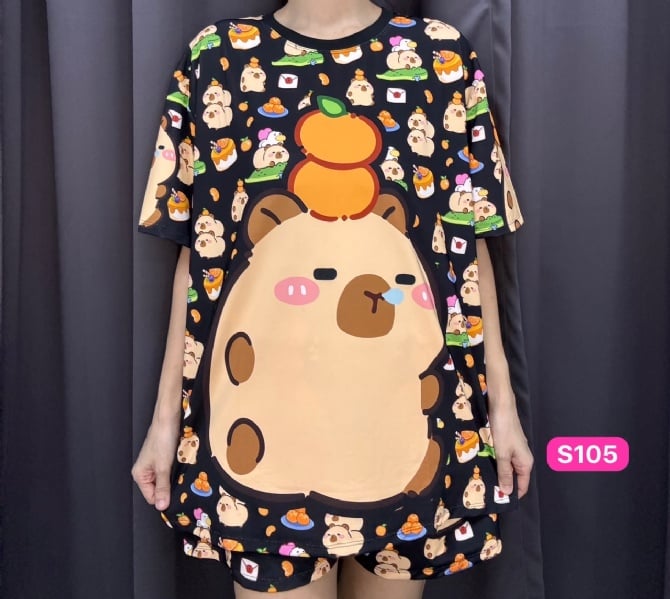 Capybara back free size (bust 120cm)