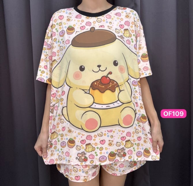 Puding free size (bust 120cm), print problem sale