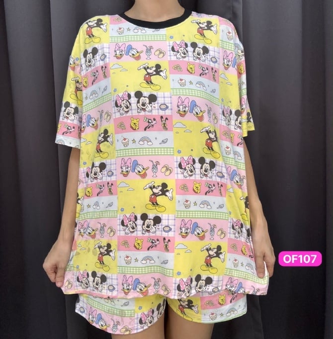 Mickey free size (bust 120cm), print problem sale