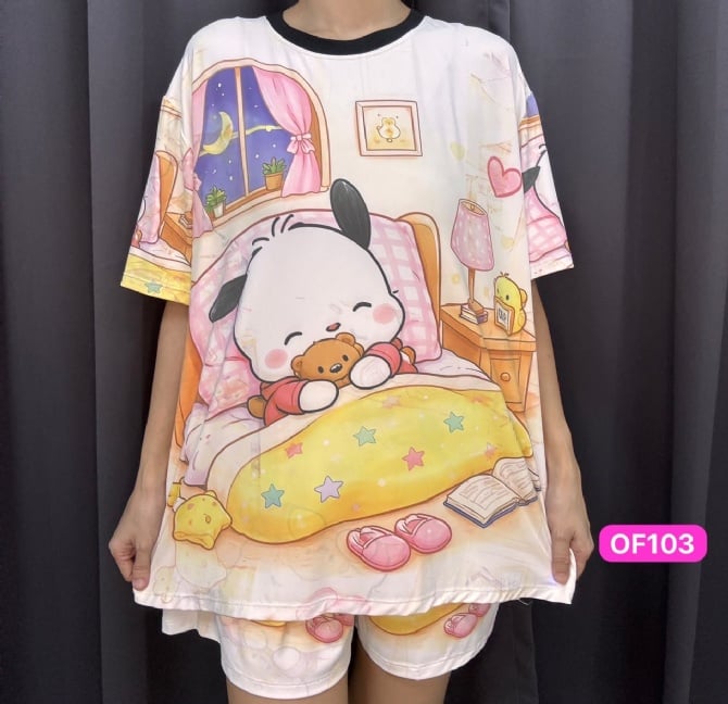 Pochaco free size (bust 120cm), print problem sale