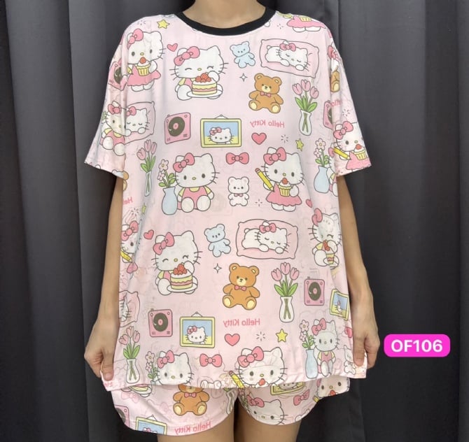 Kitty free size (bust 120cm), print problem sale