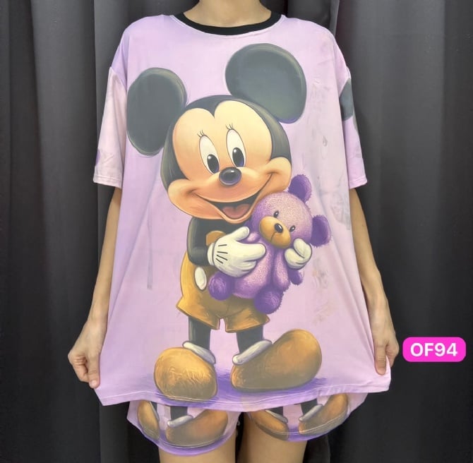 Mickey free size (bust 120cm), print problem sale