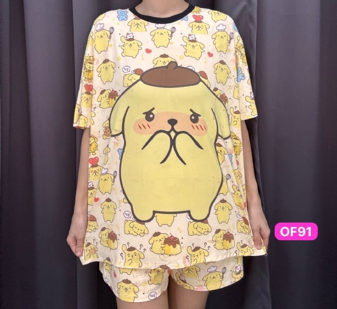 Puding free size (bust 120cm), print problem sale