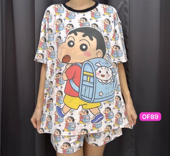 Shin chan free size (bust 120cm), print problem sale
