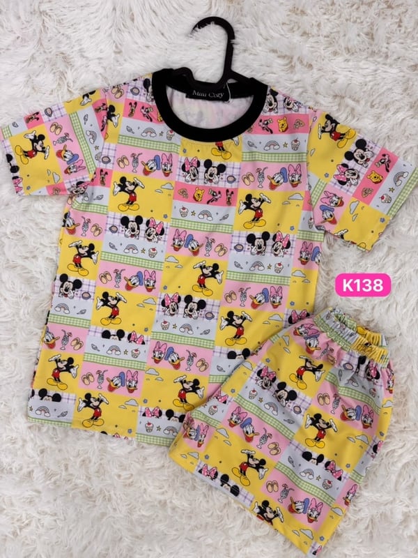 Mickey kids size 5-8yrs & 9-12yrs old