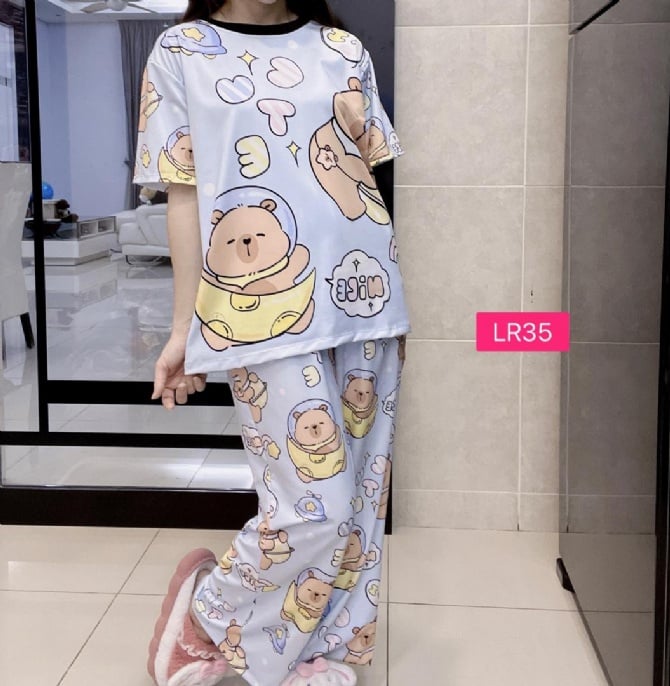 CAPYBARA BABY BLUE (SIZE BUST 100CM AND BUST 110CM)