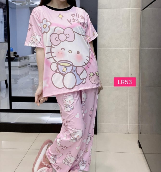KITTY PINK (SIZE BUST 100CM AND BUST 110CM)