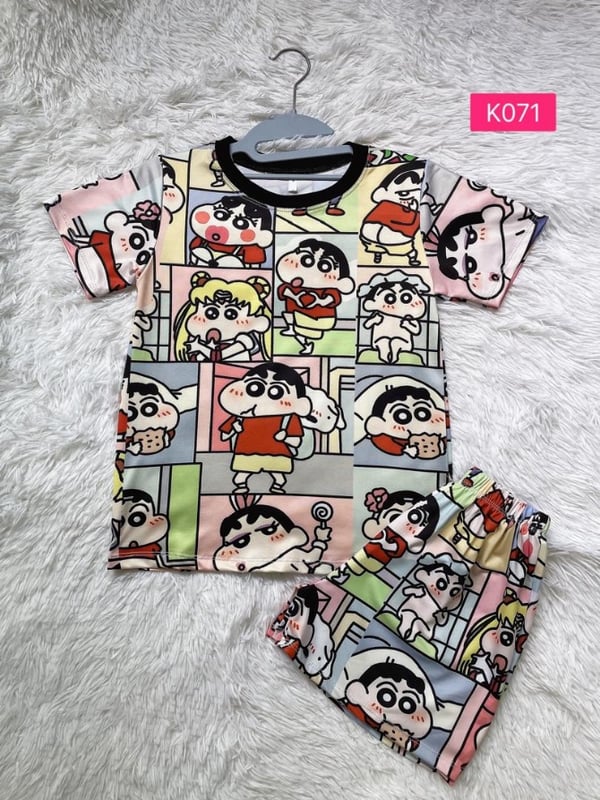 SHIN CHAN COLOR FULL  (Size 5-8yrs & 9-12yrs old)