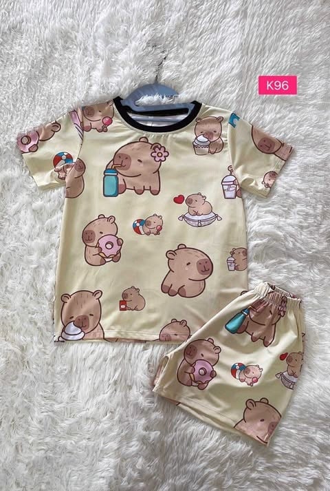 CAPYBARA YELLOW (SIZE 5-8YRS & SIZE 9-12YRS)
